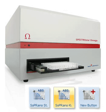 Image: The SPECTROstar Omega microplate reader is fully compatible with the SoPRano assay system (Photo courtesy of BMG Labtech / PharmaDiagnostics).